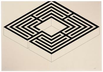 Labyrinth by 
																	Robert Morris