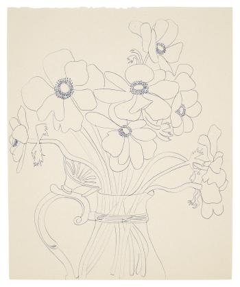 Still Life (Flowers) by 
																	Andy Warhol