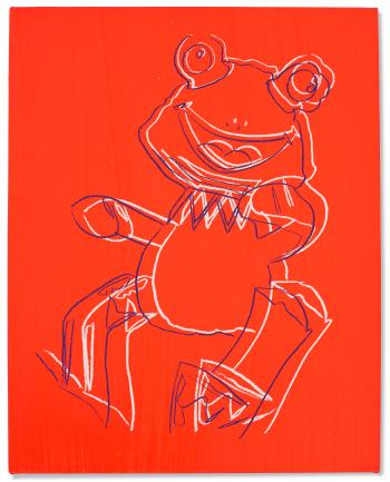 Frog by 
																	Andy Warhol