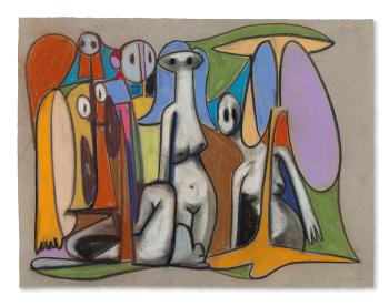 Naked Ghosts by 
																	George Condo