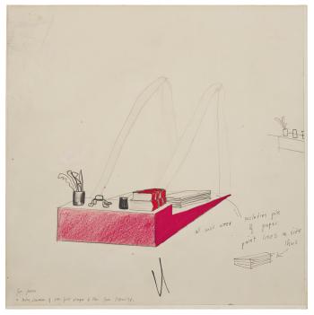 Writing Desk by 
																	David Hockney