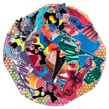 Fattiburg, from Imaginary Places II by 
																	Frank Stella