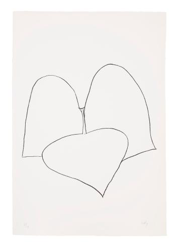 String Bean Leaves III (Haricot Vert III), from Suite of Plant Lithographs by 
																	Ellsworth Kelly