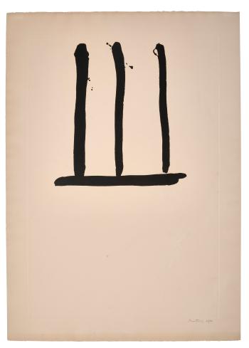Untitled by 
																	Robert Motherwell