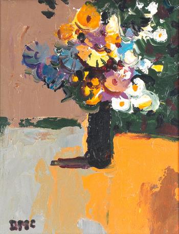 Still Life of Flowers by 
																	Donald McIntyre