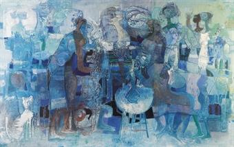 Symphony in Blue by 
																	Omar El-Nagdi